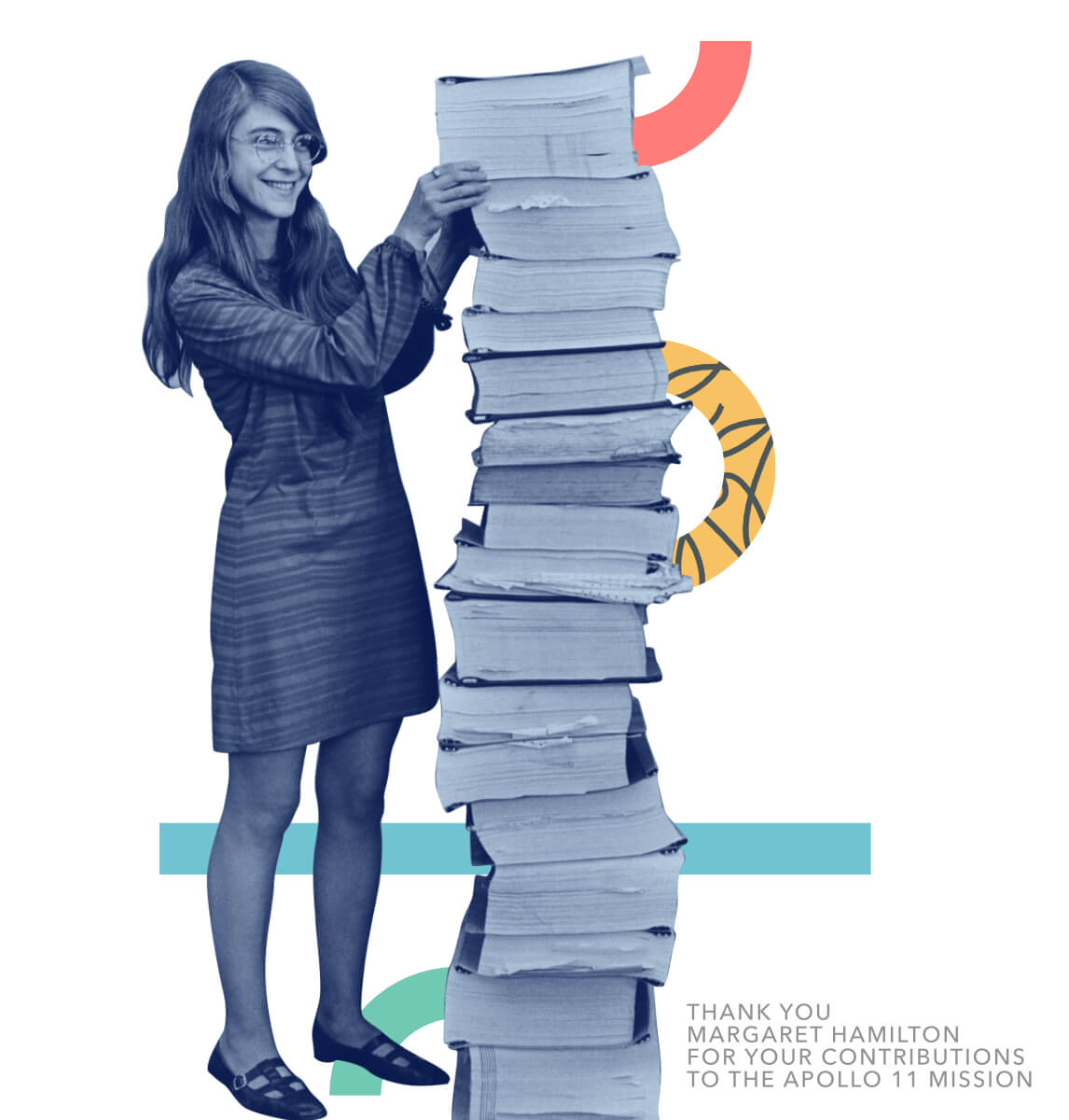 Thank you Margaret Hamilton for your contributions to the Appolo 11 mission