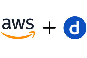 DNSimple logo with dotted lines radiating out